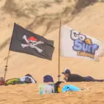 Drapeaux école de surf